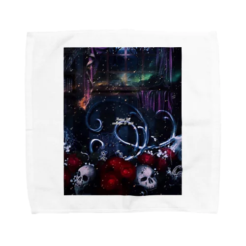 (縦長)Dark Gothic Towel Handkerchief