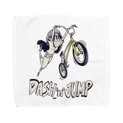 "DASH 'n' JUMP" Towel Handkerchief