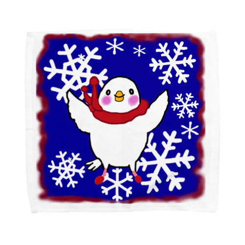 こんこん小鳥 Towel Handkerchief