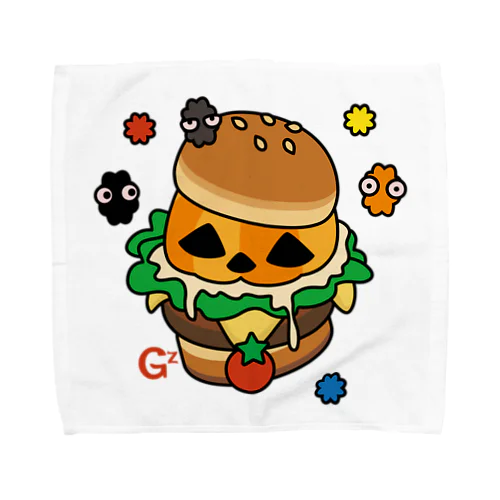 バーガー Towel Handkerchief