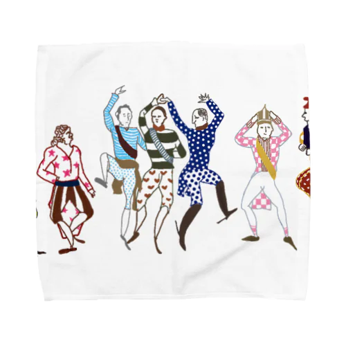 会議は踊る 集合 Towel Handkerchief