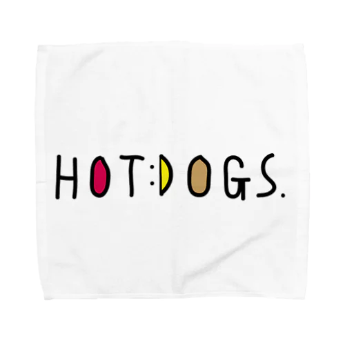 HOTDOGS Towel Handkerchief