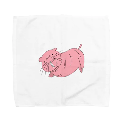ハダカデバネズミ Towel Handkerchief