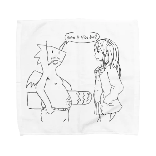 Dragon&JK Towel Handkerchief