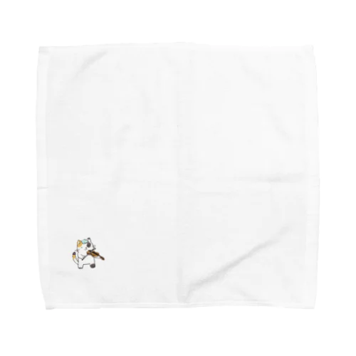 フミ子ネコ Towel Handkerchief
