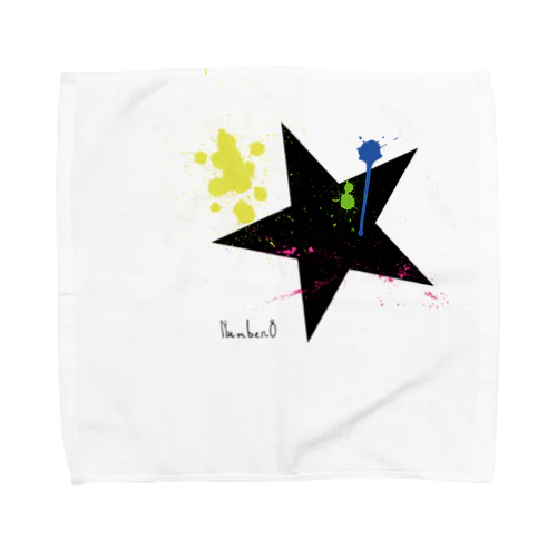 BIG STAR（星柄）ペイント Towel Handkerchief