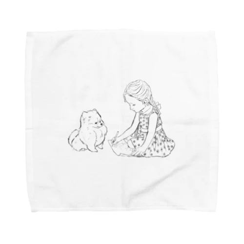 Drawing with Memu  Towel Handkerchief
