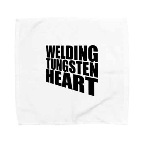 WWELDING TUNGSTEN HEART タオルハンカチ