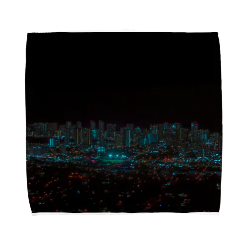 The night view. Towel Handkerchief