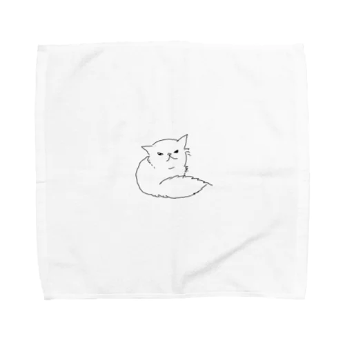 不機嫌なフォッサ Towel Handkerchief