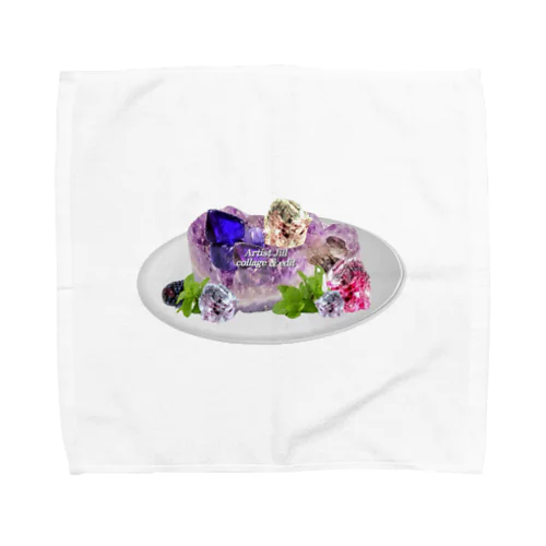 鉱物ケーキ(切り抜き) Towel Handkerchief