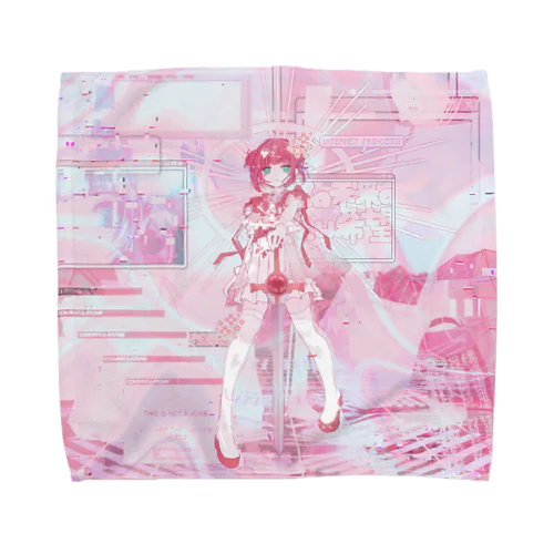 藤林檎生誕2周年記念グッズ Towel Handkerchief