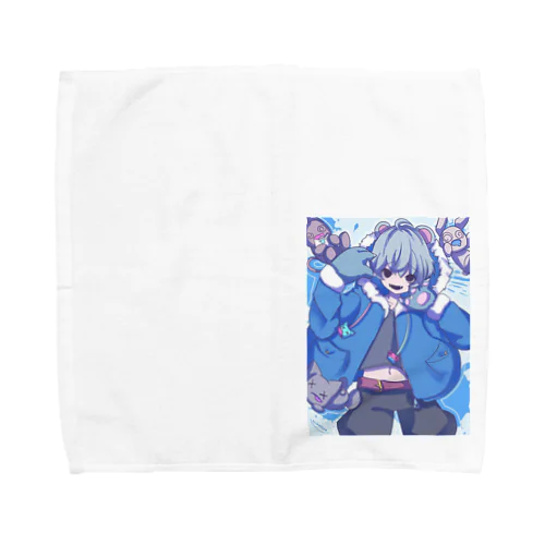 kumakuma  💙cute and dangerous💙 Towel Handkerchief