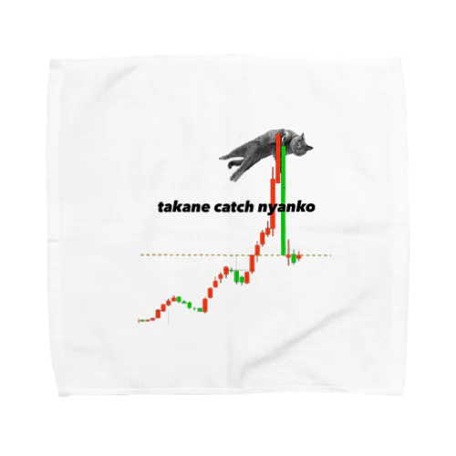 takane catch nyanko Towel Handkerchief