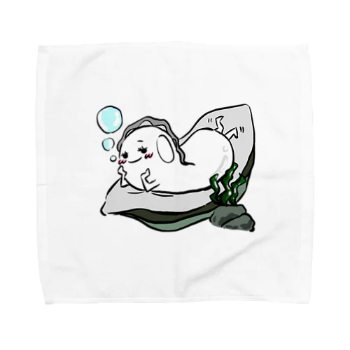 お牡蠣ちゃん Towel Handkerchief