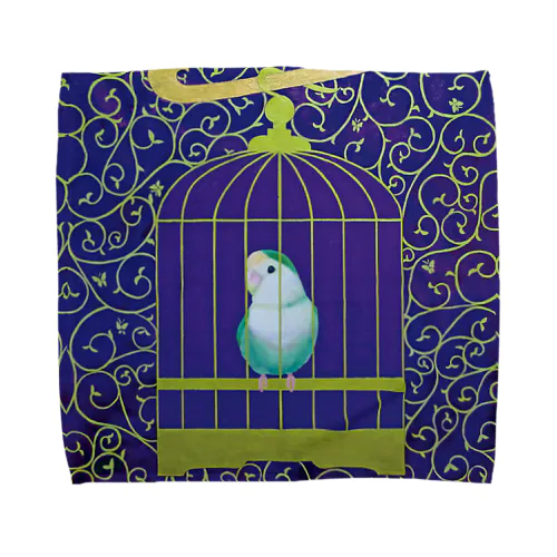 コザクラインコ Towel Handkerchief