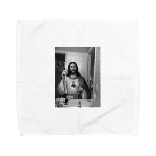 キリスト自撮り Towel Handkerchief