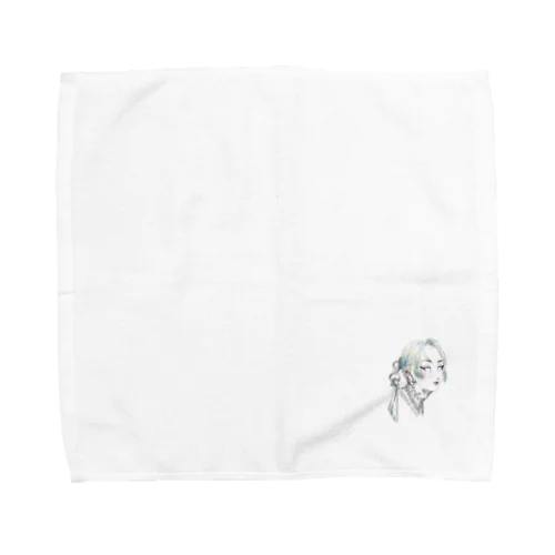 少女少年 カラー Towel Handkerchief