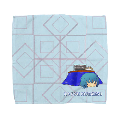 アキナ☆コタツムリ Towel Handkerchief