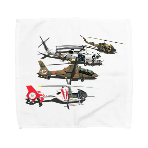 4heli2 Towel Handkerchief