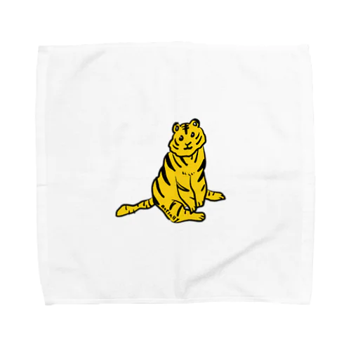 お年賀ヨボヨボベイビータイガー Towel Handkerchief