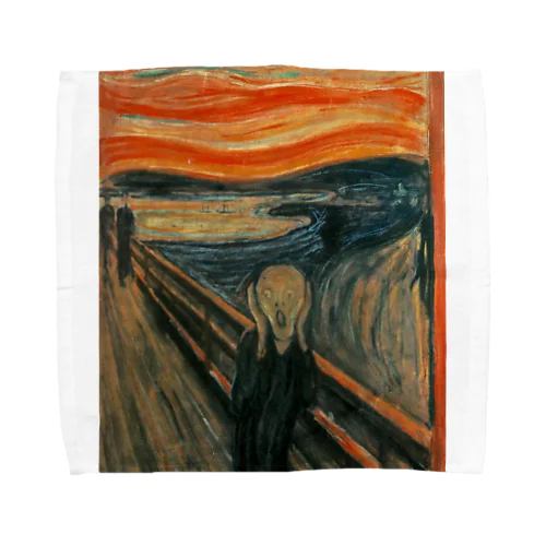 The Scream Towel Handkerchief