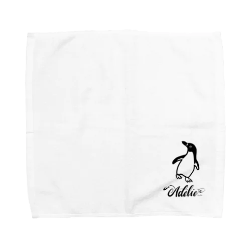 Adélie Penguin (+logo A) タオルハンカチ