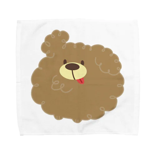 モコモコわんわん Towel Handkerchief