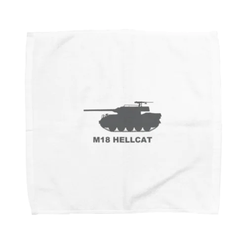 M18 ヘルキャット（グレー） Towel Handkerchief