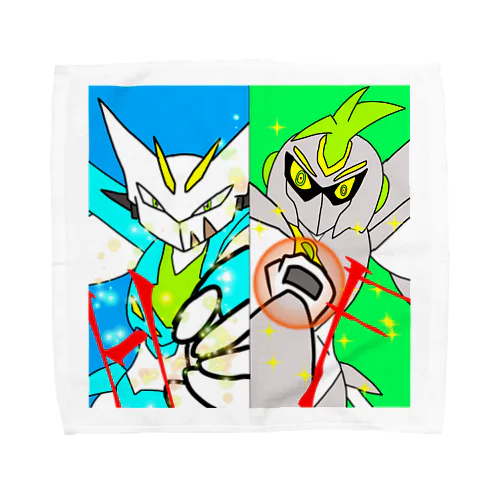 ひびき&ふわりで必殺ルーブ Towel Handkerchief