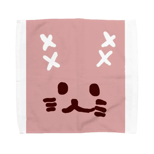 バツうさぎ Towel Handkerchief