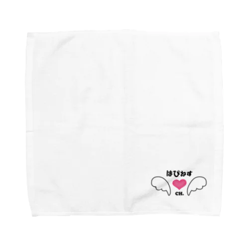 はぴねすチャンネルロゴグッズ Towel Handkerchief