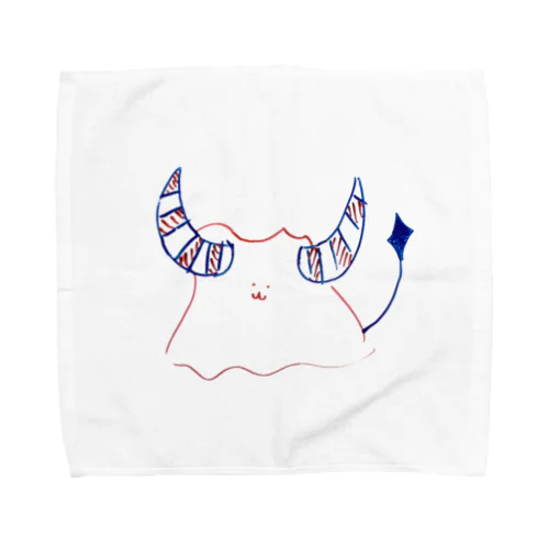 スライムと水牛のハーフ Towel Handkerchief