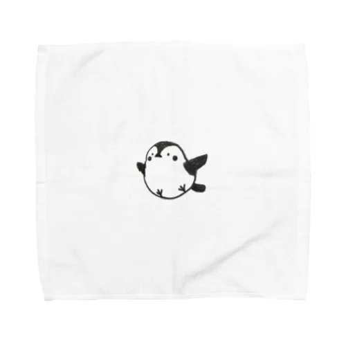 hacy's スズメイラスト Towel Handkerchief