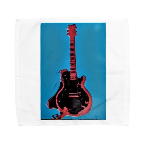 アンディ・ギター・ウォーホール Towel Handkerchief