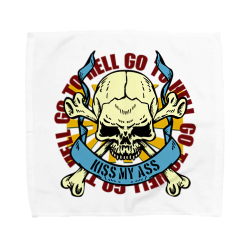 GO TO HELL Towel Handkerchief