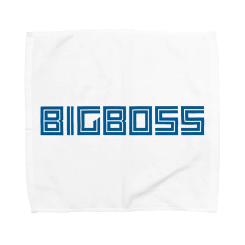 「BIG BOSS」新ロゴ フォント Towel Handkerchief