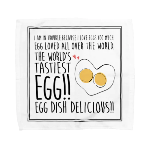 EGG BELIEVER Towel Handkerchief