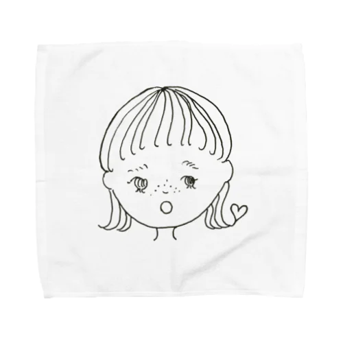 ぽっか〜ん Towel Handkerchief