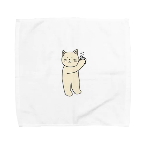 バーテンダーねこ Towel Handkerchief