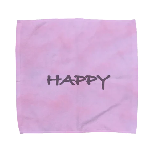 ハッピー Towel Handkerchief
