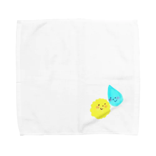 タンポポさんとしずくさん Towel Handkerchief