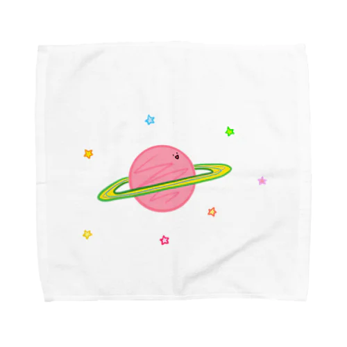 土星くん Towel Handkerchief