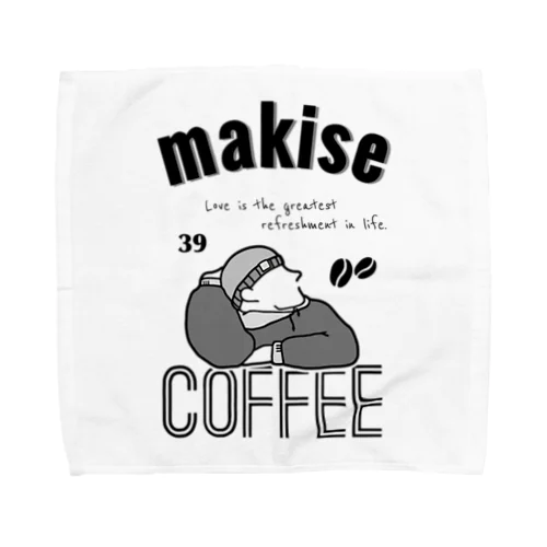 マキセコーヒー(エスプレッソくん) Towel Handkerchief