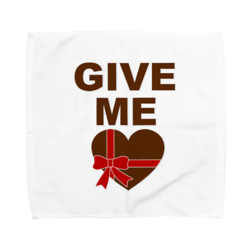 チョコをください、出来れば愛も Towel Handkerchief