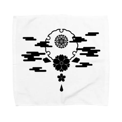 和の文様柄・飾 Towel Handkerchief