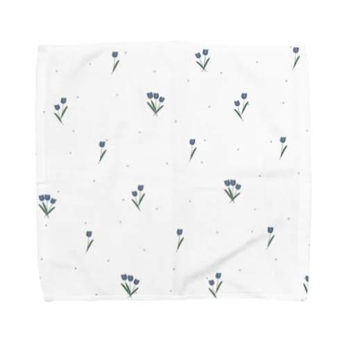 dot *flower pattern Towel Handkerchief