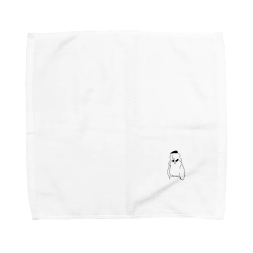 ハンチングガール Towel Handkerchief