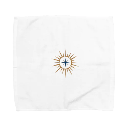 RE VISION COMPASS Towel Handkerchief