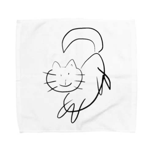 ねこ Towel Handkerchief